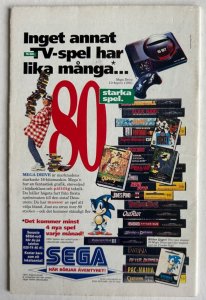 (1992) Serie Paraden #6 Calvin & Hobbes Comic from Sweden! Rare!