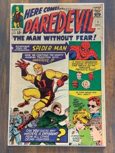 Daredevil #1 (1964). GD/VG. 1st app & Origin Daredevil.