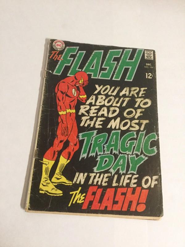 Flash 184 Gd Good 2.0 DC Comics Silver Age