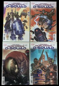 Star Wars Dark Droids D-Squad #1 2 3 4 run lot Guggenheim 2023 Marvel Comics