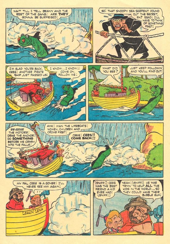 BEANY AND CECIL (Four Color #635)(1955) 8.0 VF  36 Pages of Jack Bradbury Art!