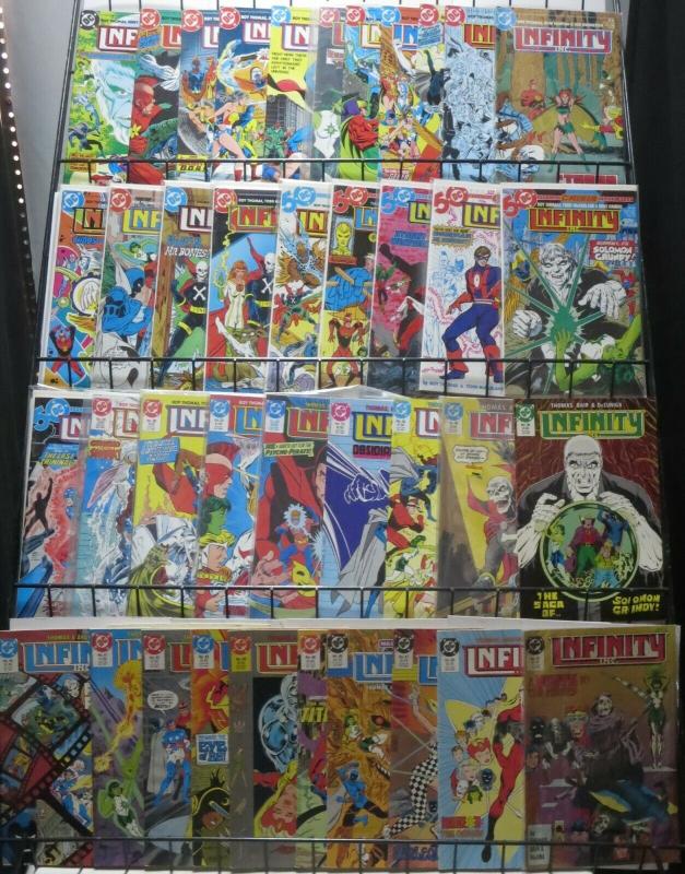 INFINITY INC COLLECTION! 39 issues F-VF Todd McFarlane! Roy Thomas! Kids of JSA!