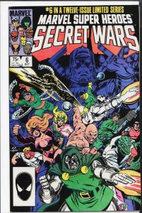 Marvel Super Heroes Secret Wars #6 (1984) Buckaroo Banzai [Key Issue]