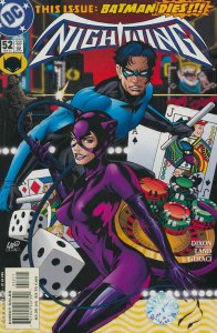 Nightwing #52 FN ; DC | Chuck Dixon Catwoman
