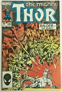 THOR#344 VF/NM 1984 MARVEL COMICS