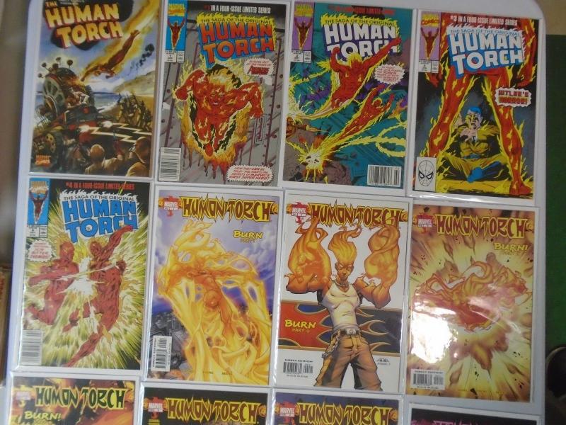 Saga of the Original Human Torch 17 Different, 2nd Series+1990 Saga+Time Reprint