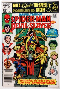 Marvel Team-Up #111 Newsstand (7.0, 1981)