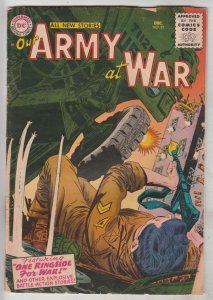 Our Army at War #53 (Dec-56) VG Affordable-Grade 