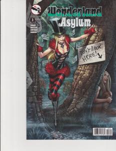 Wonderland Asylum #3 Cover A GFT Zenescope NM Miller