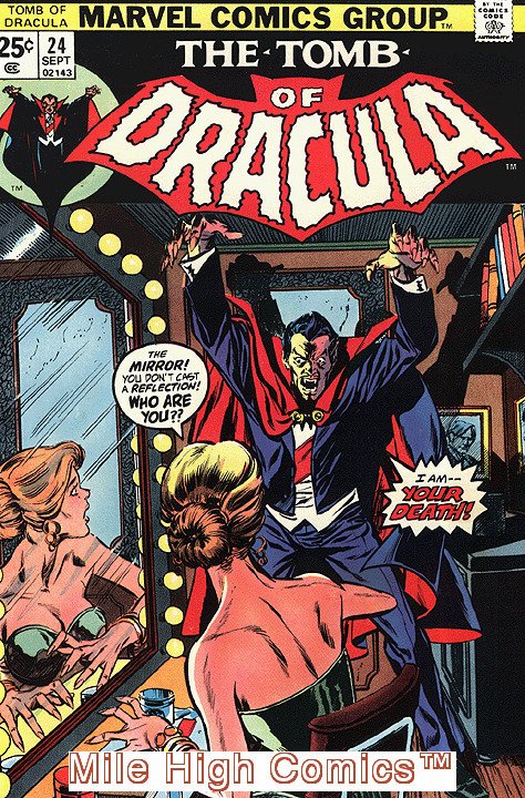 TOMB OF DRACULA (1972 Series)  (MARVEL) #24 Near Mint Comics Book