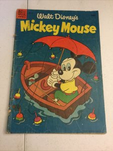 Walt Disney’s Mickey Mouse 42 Gd Good 2.0 Dell Comics Golden Age