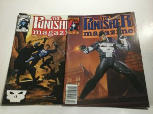Punisher 1 2 3 4 5 Fn Fine 6.0 Marvel Magazine