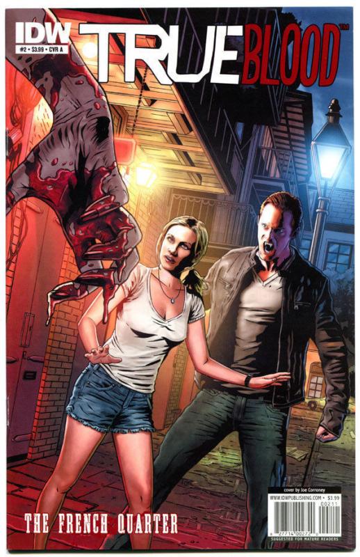 TRUE BLOOD French Quarter #2 A, NM, 2011, Vampire, Bill, Sookie, Erik, Horror