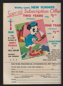 NEW FUNNIES #128 (1947) Walter Lantz - Woody Woodpecker - Dell Comics