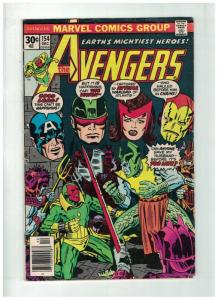 AVENGERS 154 VG Dec 1976 COMICS BOOK