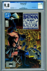 Batman #419 CGC 9.8 KGBeast comic book DC 4343007025
