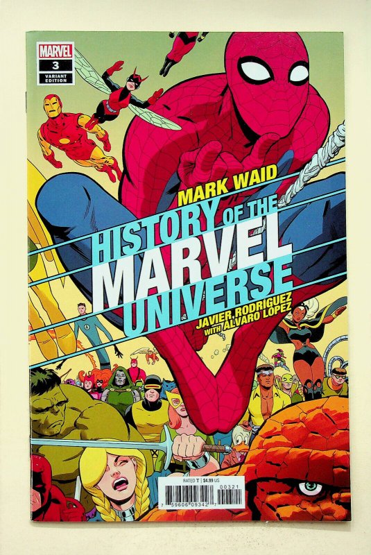 History of the Marvel Universe #1-6 (Jul-Dec 2019) Rodriguez Variants- Near Mint