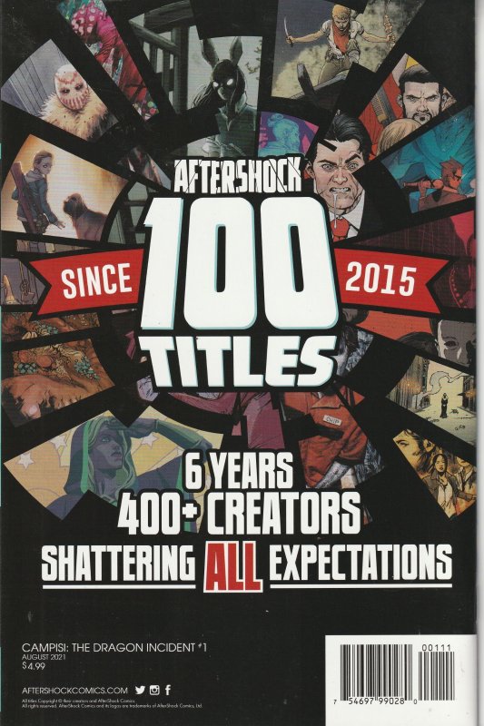 Campisi: The Dragon Incident #1 (2021)