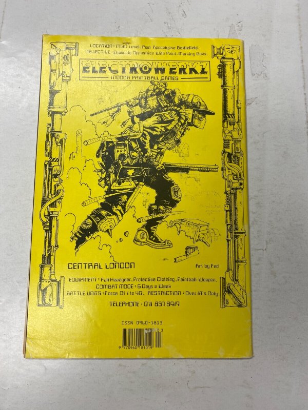 Judge Dredd Megazine # 18 Fleetway 2000 AD UK Comic Magazine 1 KM45