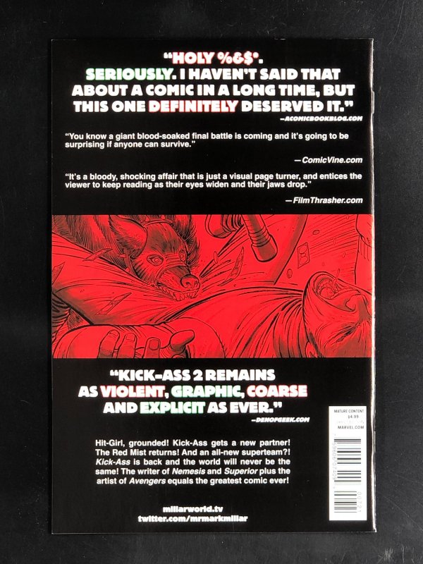 Kick-Ass 2 #7 Variant Cover (2012)