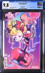 Harley Quinn #32 CGC 9.8 White Pages Rose Besch Artist Spotlight Variant DC 2023