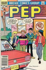 Pep Comics #398, VF+ (Stock photo)