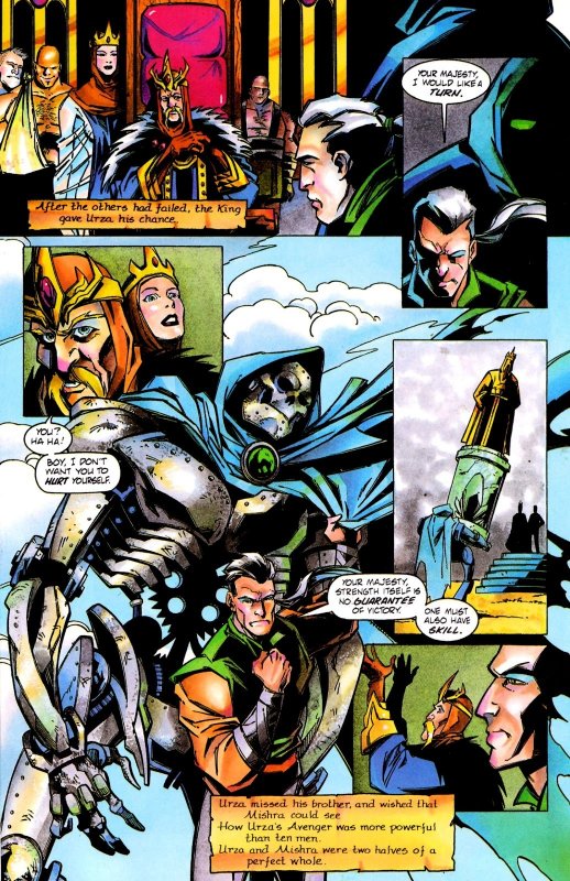 MAGIC THE GATHERING: ANTIQUITIES WAR #02 (1995) GEORGE PRATT | DIRECT SALE