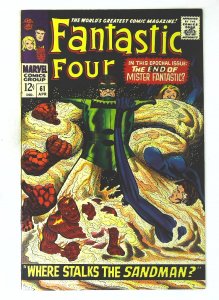 Fantastic Four (1961 series)  #61, VF (Actual scan)