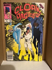 Cloak and Dagger #4 VF+ MARK JEWELERS Variant (1986) Marvel Comics