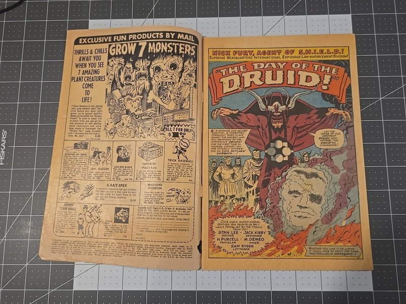 Strange Tales #144 ?-1st app of Jasper Sitwell S.H.I.E.L.D.—Interrogator—1966