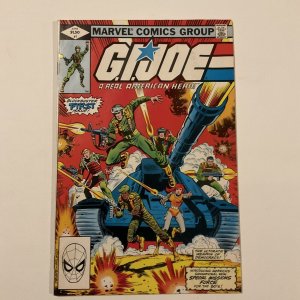 GI Joe Real American Hero 1 Vg/Fn 5.0 Water Damage Centerfold Detached Marvel