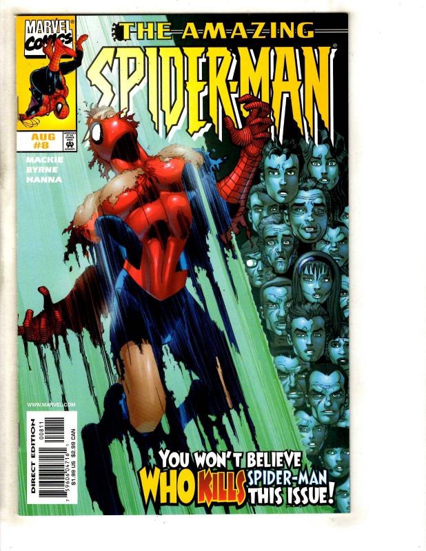 10 Amazing Spider-Man Marvel Comics # 2 3 4 5 6 7 8 9 10 + Ricochet # 1 CR57