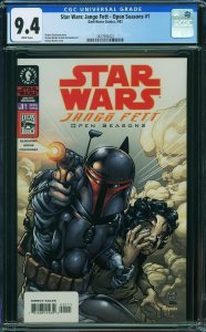 Star Wars: Jango Fett: Open Seasons #1 (2002) CGC 9.4 NM