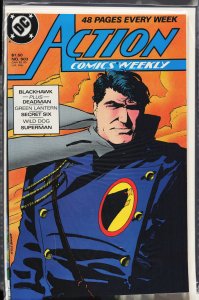 Action Comics Weekly #603 (1988) Blackhawk