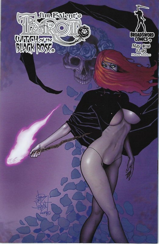 Tarot Witch of the Black Rose # 116 Variant Cover B !!! Jim Balent !!! NM