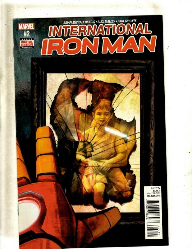 14 Comics Iron Man 2.0 # 1 2 4 (2) 10 11 12 + International # 1 2 3 4 5 6 7 MF22