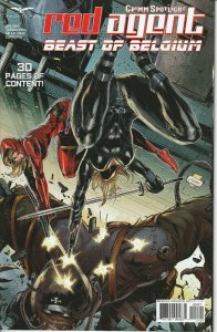 Grimm Spotlight Red Agent Beast of Belgium Cover B Zenescope GFT NM White