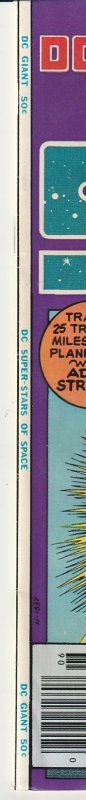 DC Super Stars # 4    Adam Strange ! Space Ranger ! Captain Comet !