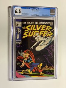 silver surfer 4 CGC 6.5 off white pages Marvel 1969