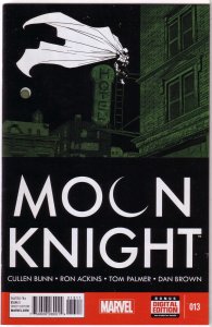 Moon Knight (vol. 5, 2014) # 13 NM Bunn/Ackins/Palmer Shalvey cover