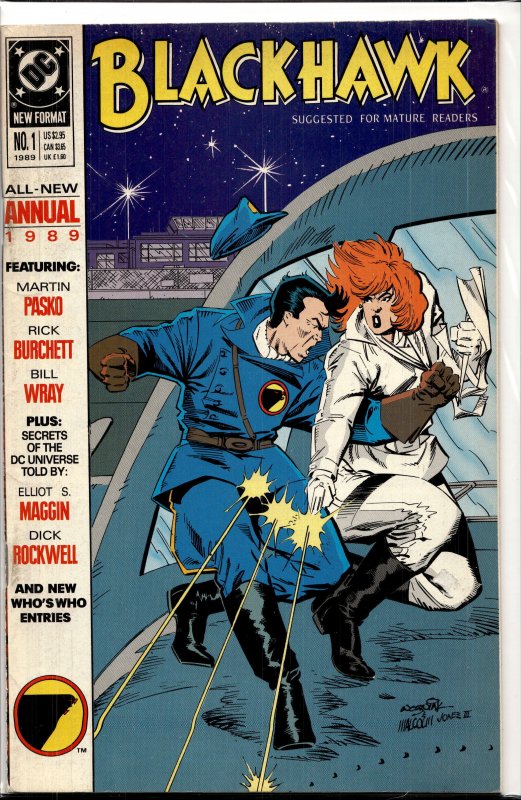 Blackhawk Annual (1989) Blackhawk