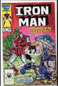 Iron Man #214 (1987) Iron Man
