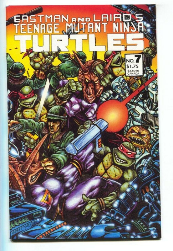 TEENAGE MUTANT NINJA TURTLES #7--1st print-comic book NM-