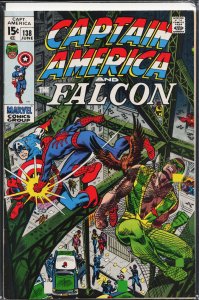 Captain America #138 (1971) Captain America and the Falcon