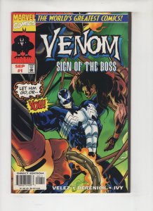 Venom: Sign of the Boss #1 Ghost Rider vs Venom !!!