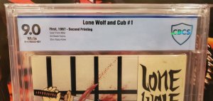 Lone Wolf and Cub #1 (2nd Printing) CBCS 9.0 Frank Miller Cover