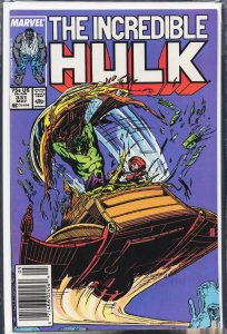 The Incredible Hulk #331 Newsstand Edition (1987) Hulk