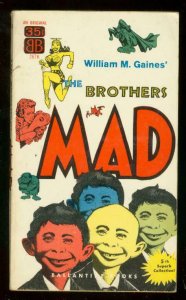 BROTHERS MAD PAPERBACK 1955-WILLIAM GAINES-W WOOD-ELDER FN