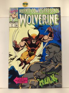 Marvel Comics Presents #57 (1990) Wolverine Rob Liefeld