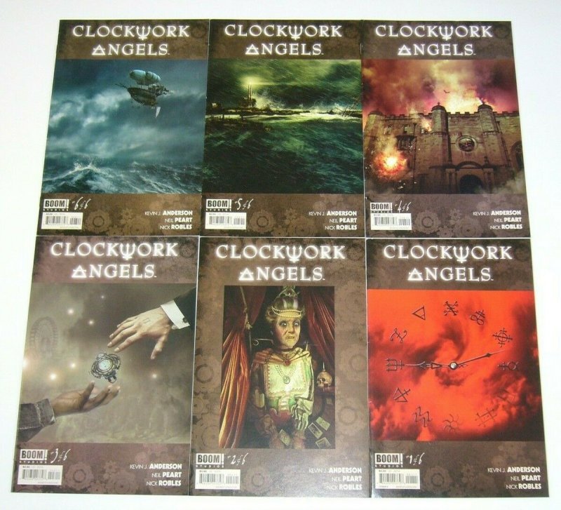 Clockwork Angels #1-6 FN/VF complete series inspired by NEIL PEART of RUSH band